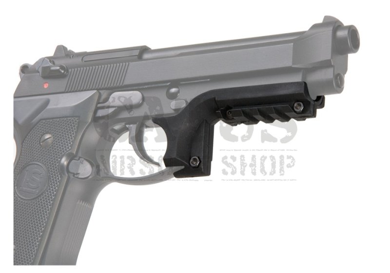 Airsoft Element montážní lišta pro pistoli M9 černá