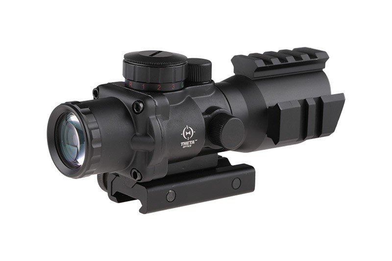 Rhino 4X32 Theta Optics Riflescope Black
