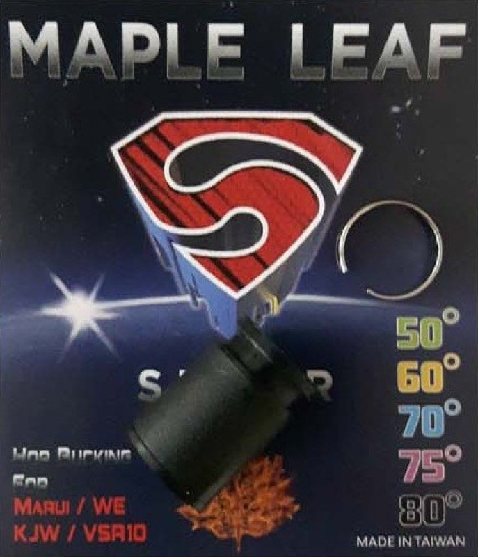 Airsoft Hop-up guma Super 80° Maple Leaf Černá 