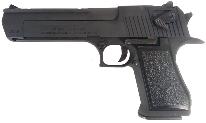 CyberGun airsoftová pistole GBB 50AE Desert Eagle Green Gas Černá 