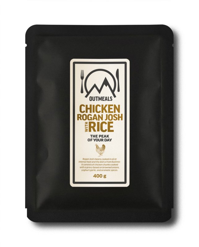 MRE Kuřecí Rogan Rosh s rýží  