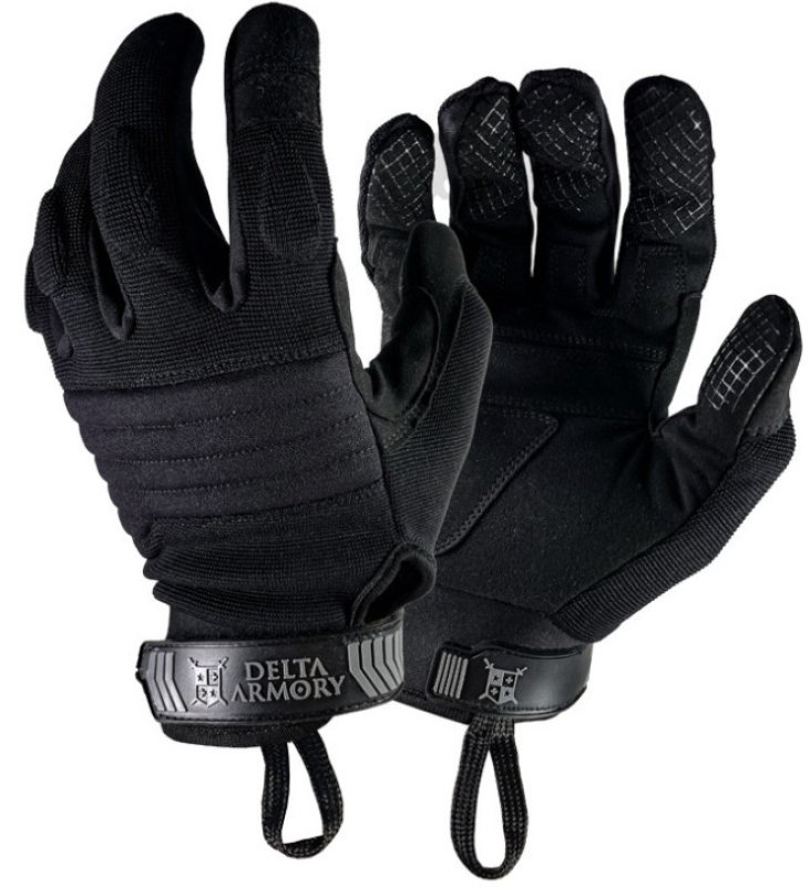 Taktické rukavice Delta Tactical Ops Black S