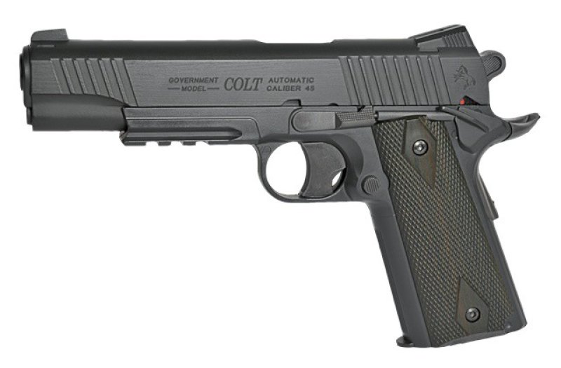 CyberGun airsoftová pistole Colt 1911 Rail CO2 NBB  