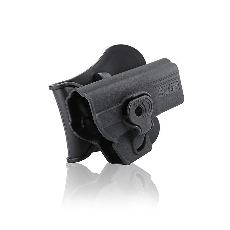 Plastové pouzdro pro Glock 19,23,32 pádlo Cytac Černá 