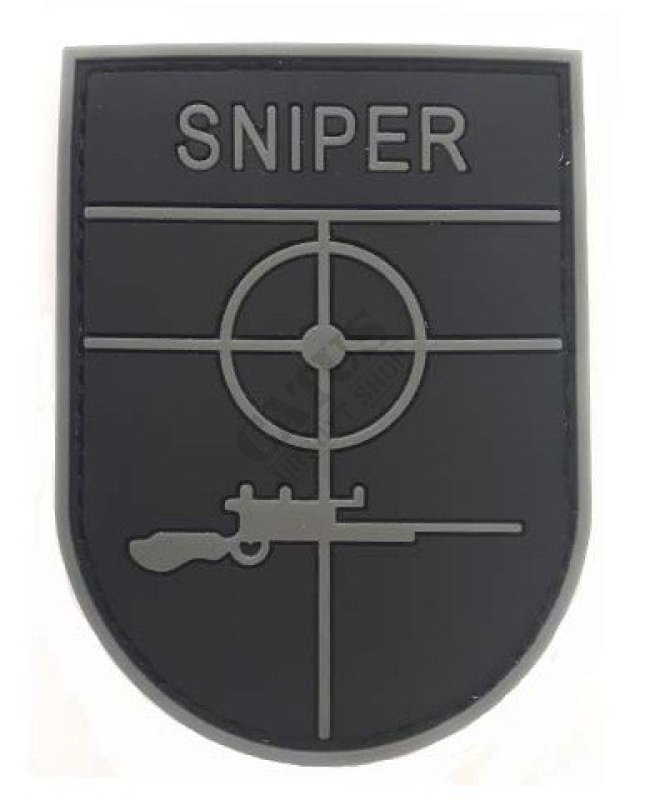Nášivka na suchý zip 3D Sniper  
