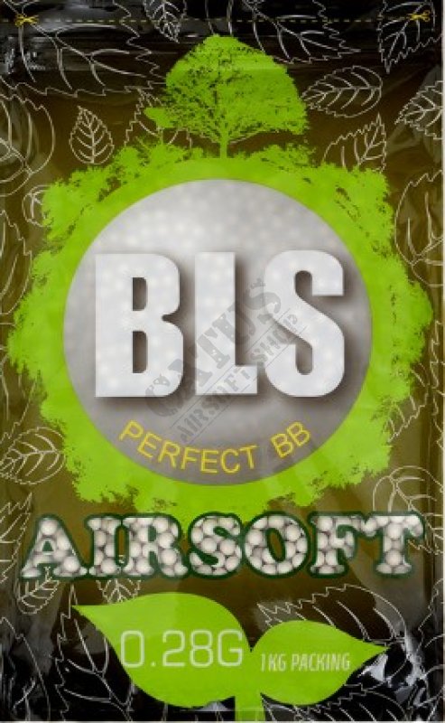 Airsoftové kuličky BLS 0,28g 3500ks bílé