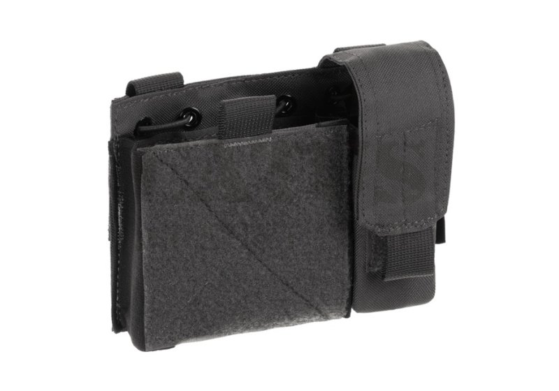 Pouzdro MOLLE Admin panel s pouzdrem na zásobník pistole Invader Gear Wolf Grey 