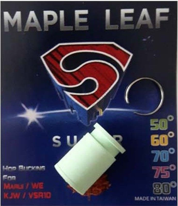 Airsoft Hop-up rubber Super 50° Maple Leaf Vert 