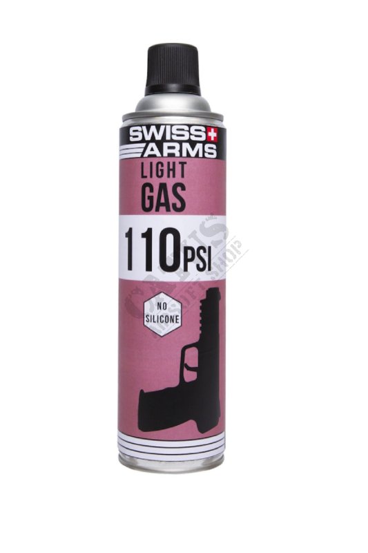 Airsoftový plyn Green Gas 110 PSI Dry 600ml Swiss Arms  