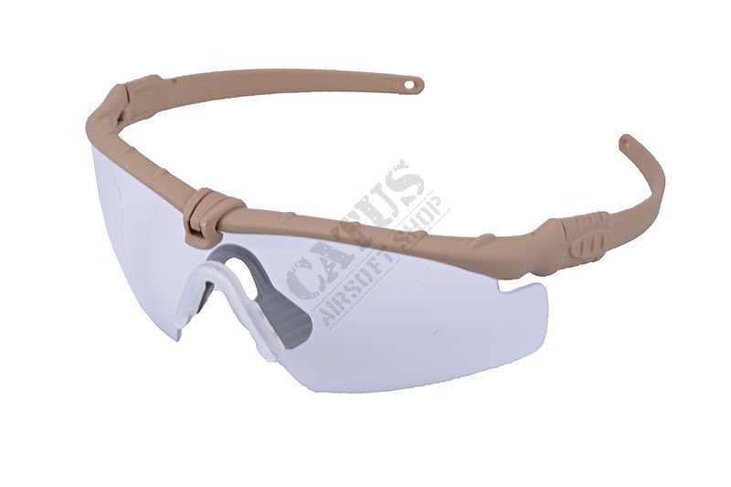 Okulary Goggles Ultimate Tactical Tan/Clear