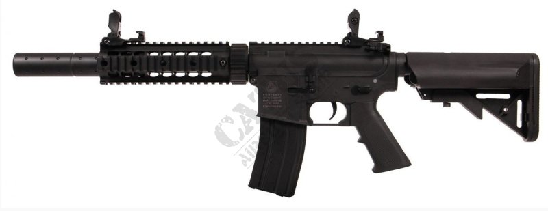 CyberGun airsoftová zbraň M4 Colt Silent ops Černá 