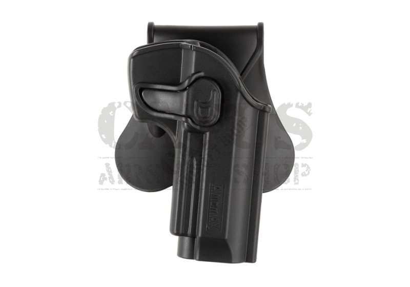 Opaskové pouzdro pro airsoftovou pistoli M92, 92FS, M9 FDE Amomax Black