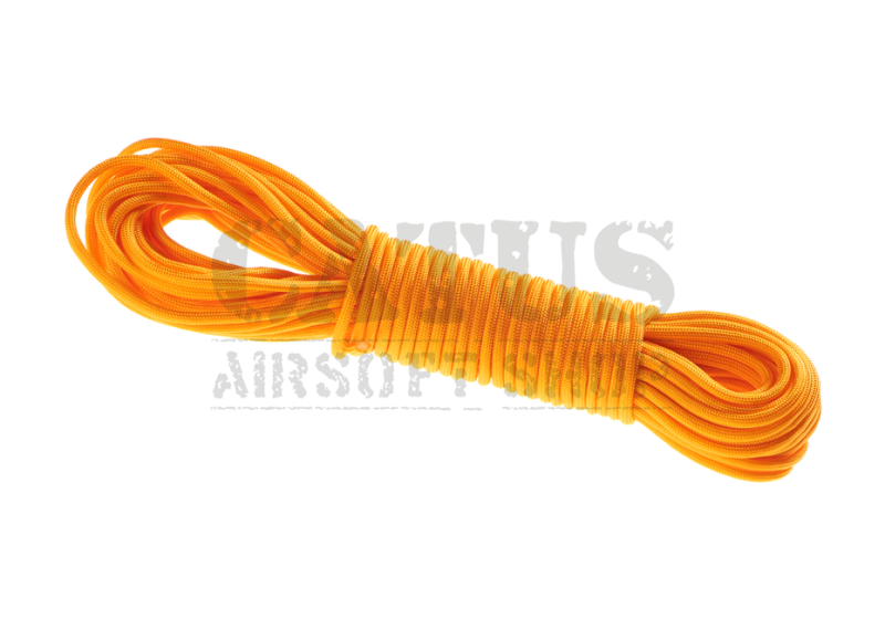 Paracordová šňůra typ III 550 20m Clawgear Oranžová 