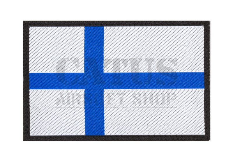 Nášivka na suchý zips Finland vlajka Color 