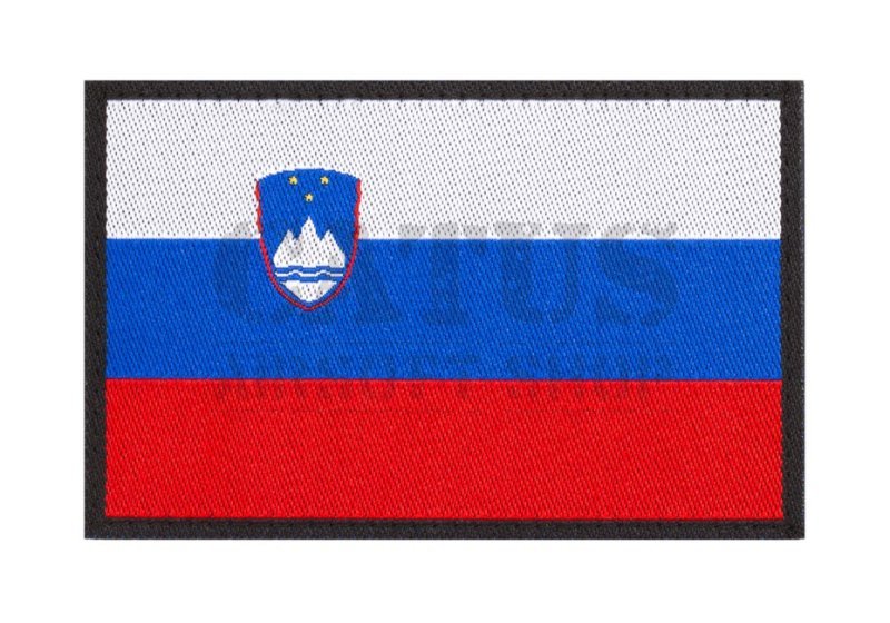 Nášivka na suchý zip Slovinsko vlajka Color 
