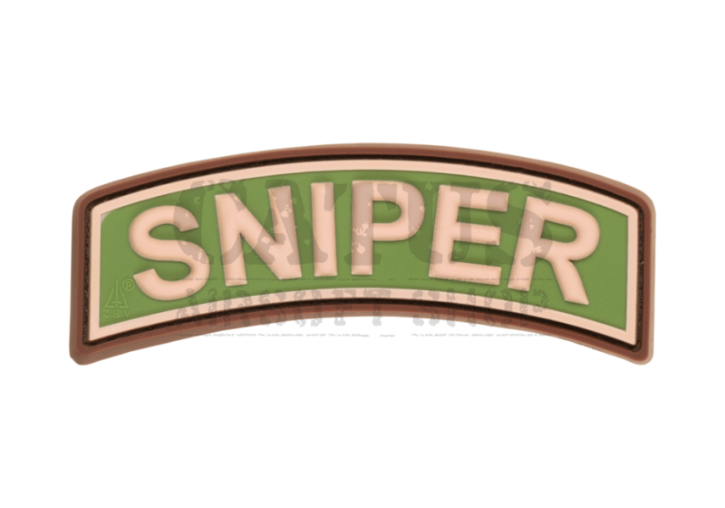 Nášivka na suchý zip 3D Sniper Tab Oliva 
