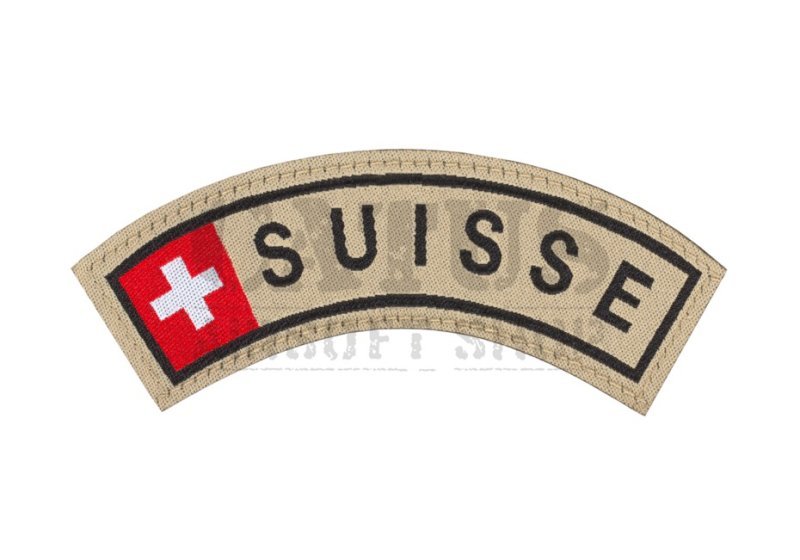 Nášivka na suchý zip Suisse Claw Gear Biela 