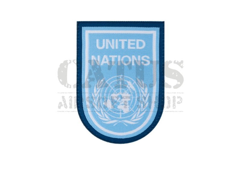 Nášivka OSN na suchý zip  