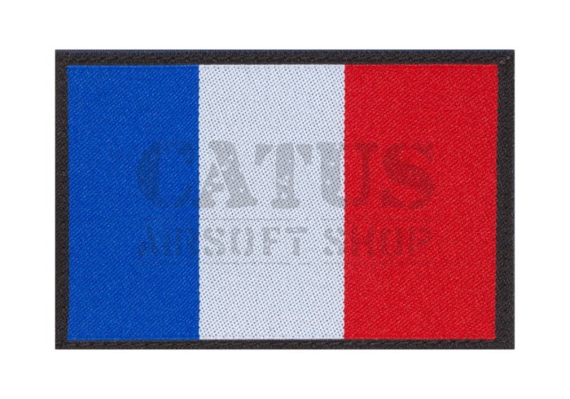 Vlajka s nášivkou na suchý zip Francie Claw Gear Color 