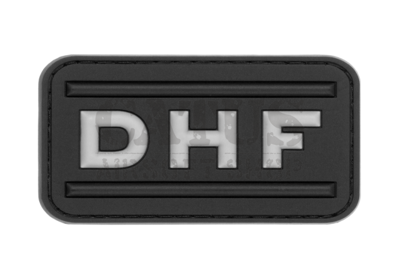 Nášivka na suchý zip 3D Diensthundeführer Černo-bílá 