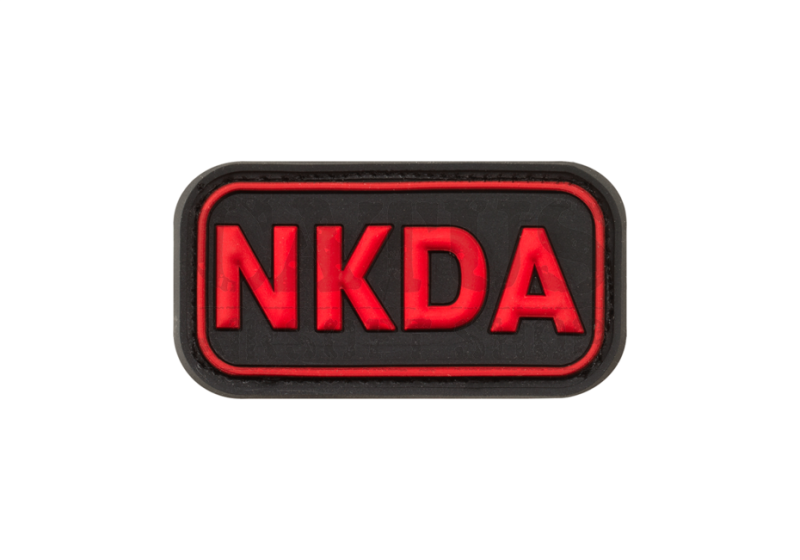 Nášivka na suchý zip 3D NKDA Black Medic 
