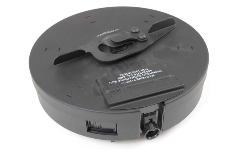 Zásobník pro Thompson M1928 450BB spinner plast CyberGun Black