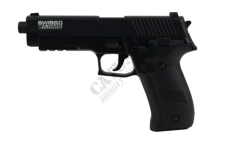 CyberGun airsoftová pistole AEP Swiss Arms Navy Pistol Kovový závěr  