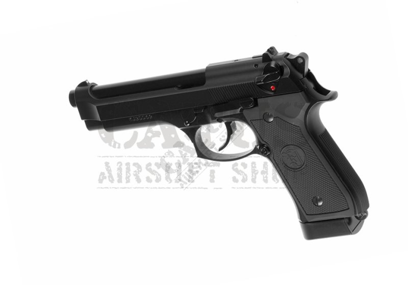 KJ Works airsoftová pistole GBB M9 Co2 Černá 