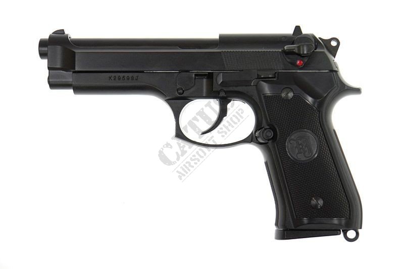KJ Works airsoftová pistole GBB M92 v2. Zelený plyn  