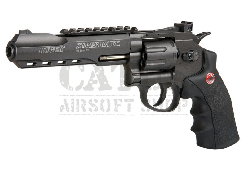 Airsoftová pistole Umarex NBB Ruger SuperHawk 6" Co2 Černá 