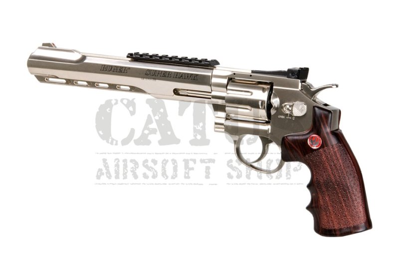 Airsoftová pistole Umarex NBB Ruger SuperHawk 8 Revolver Co2 Silver 