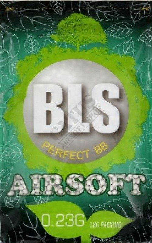 Airsoftové kuličky BLS 0,23g 4300ks bílé