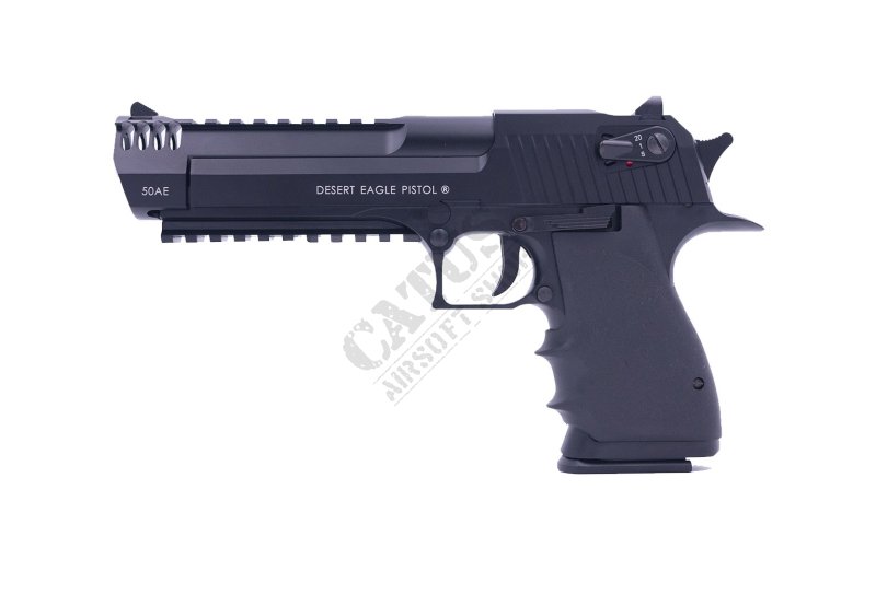 CyberGun airsoftová pistole GBB Desert Eagle L6 Co2 Černá 