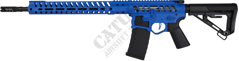 EMG F-1 Firearms pistolet airsoft UDR-15 AR15 2.0 eSilverEdge Bleu 