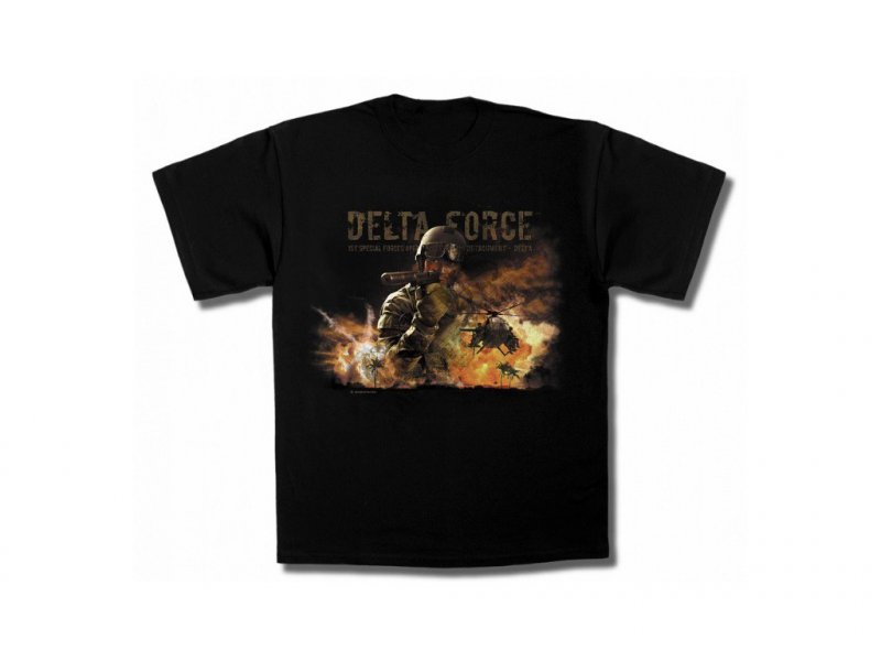 Mil-Tec Delta Force tričko s krátkým rukávem XL