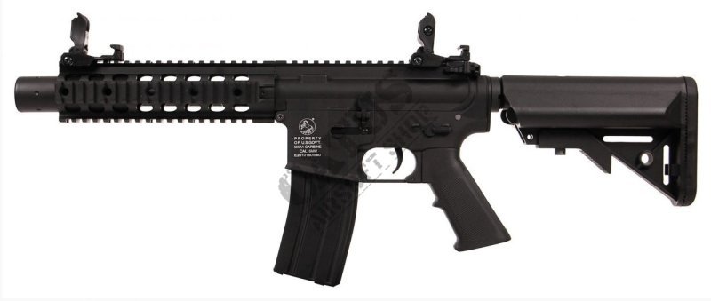 CyberGun airsoftová zbraň Colt M4 Keymod Silencer Černá 