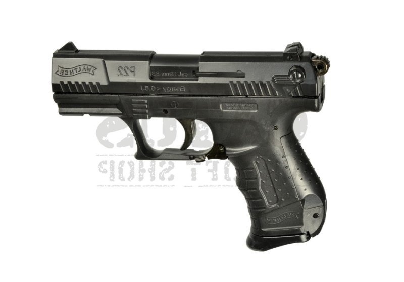 Airsoft manuální pistole Umarex Walther P22 Černá 
