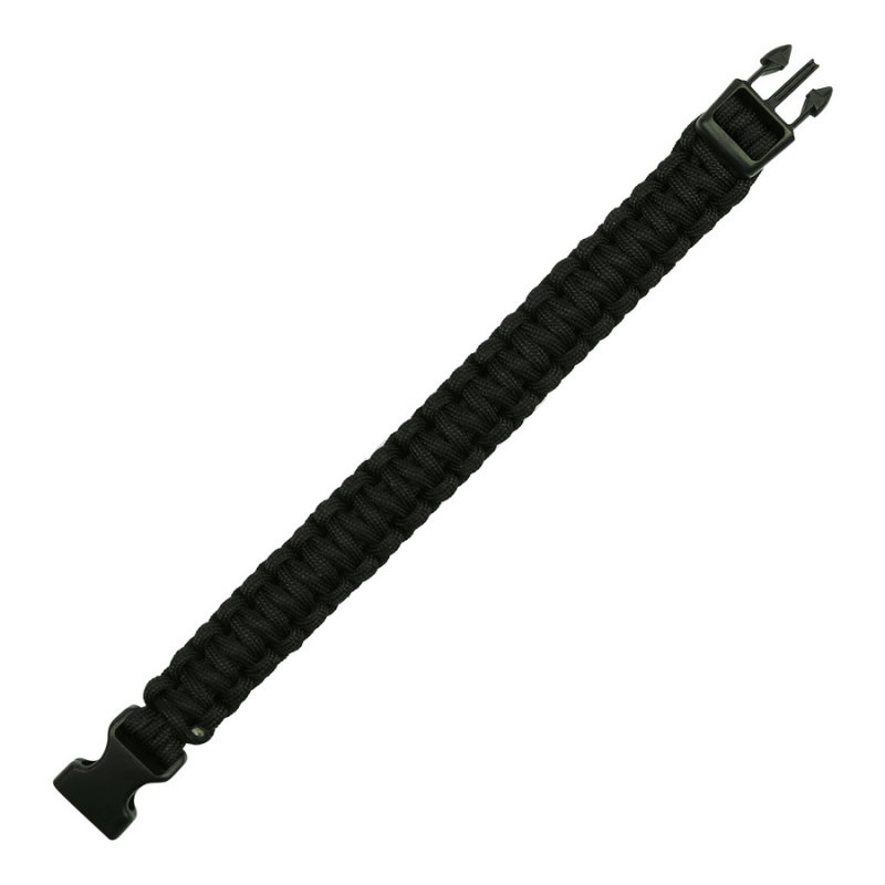Bracelet paracorde 9" 101 INC Noir