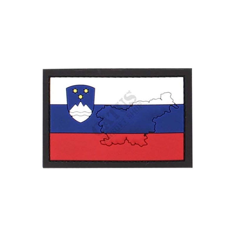 Nášivka na suchý zip 3D vlajka Slovinska 101 INC  