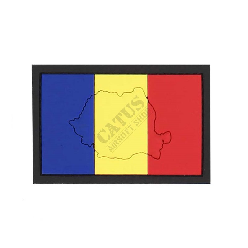 Nášivka na suchý zip 3D vlajka Rumunska 101 INC  