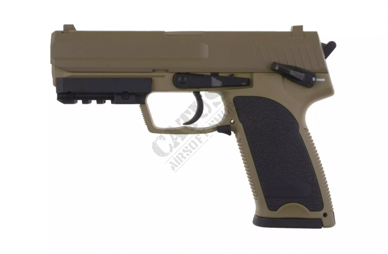 Airsoftová pistole CYMA AEP CM125 Tan 