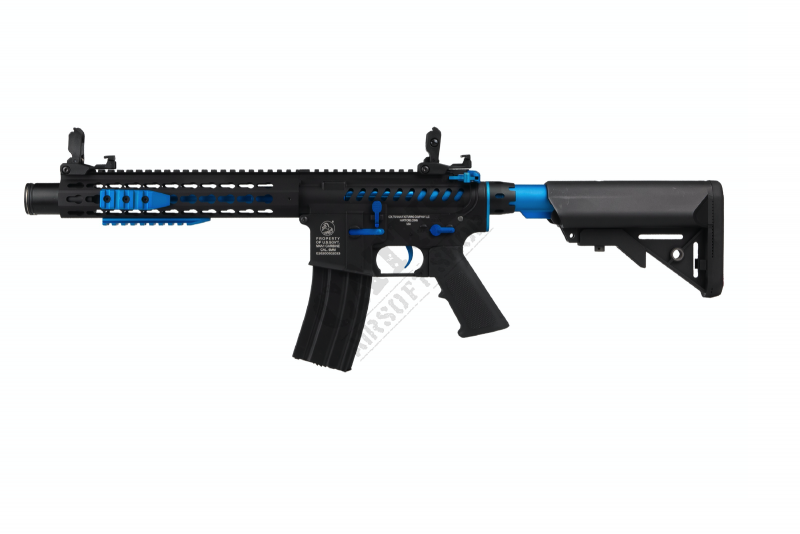 CyberGun airsoftová zbraň AEG Colt M4 Blast Blue Fox Černo-modrá 