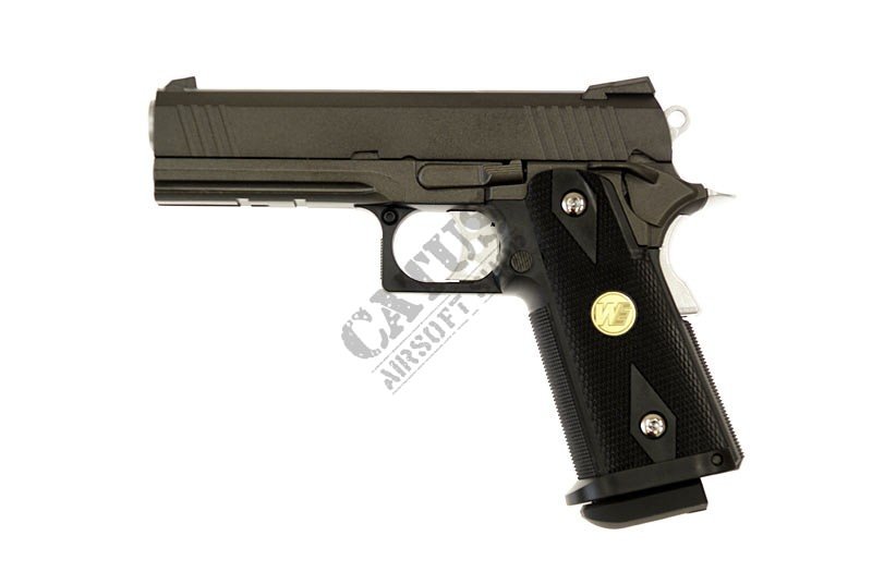 WE airsoftová pistole GBB H-C 4.3 typ 13B zelený plyn Černá 