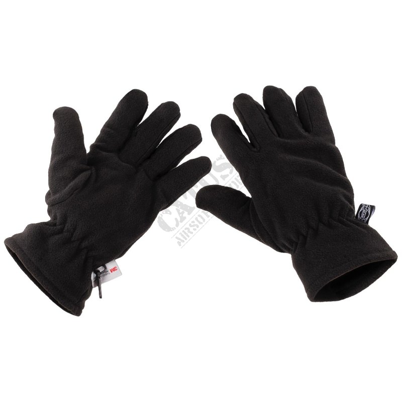 Fleecové rukavice 3M Thinsulate MFH Černá S