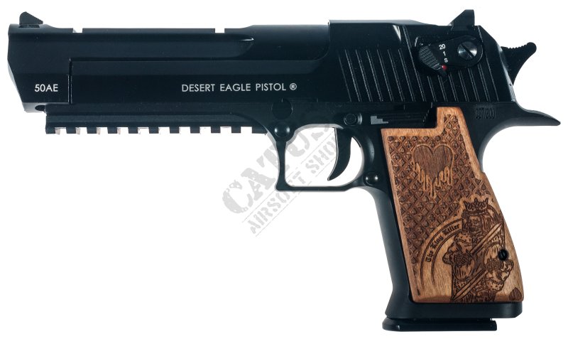 CyberGun airsoftová pistole GBB Desert Eagle .50 Poker Limited Edition CO2 Černá 