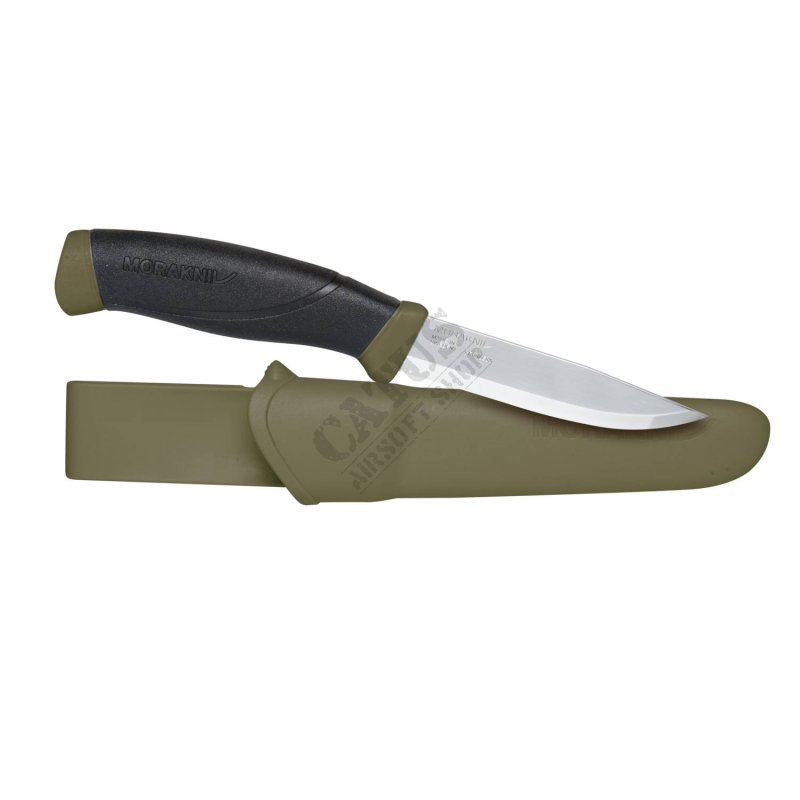 Uniwersalny nóż ze stałym ostrzem Companion MG (S) Morakniv Oliwkowo-czarny 