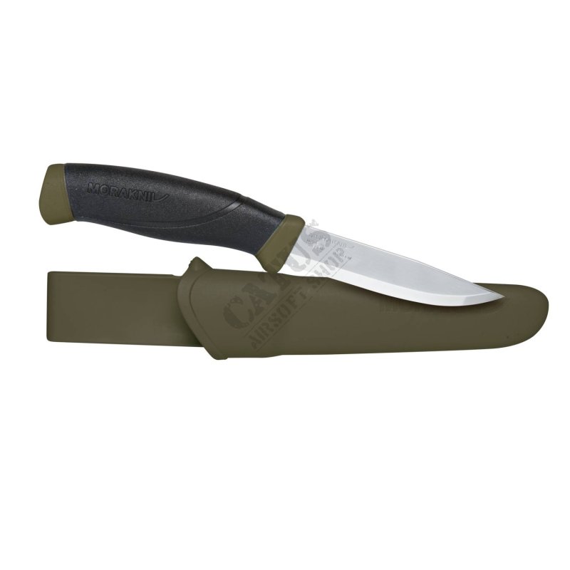 Uniwersalny nóż ze stałym ostrzem Companion MG (C) Morakniv Oliwkowo-czarny 