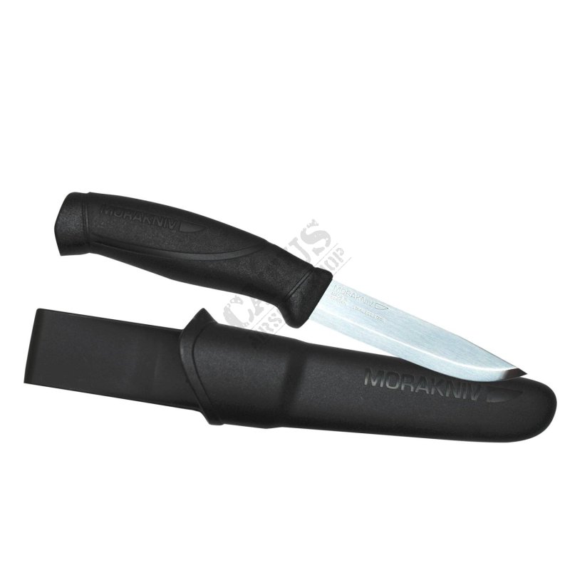 Univerzální nůž s pevnou čepelí Companion Black Morakniv Černá 