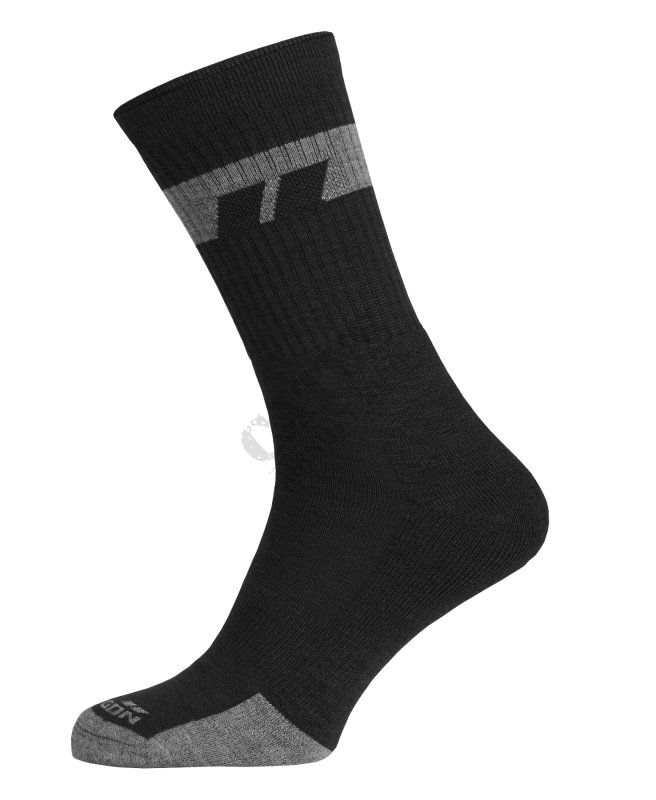 Ponožky Alpine Merino Mid Pentagon Černá 39-41