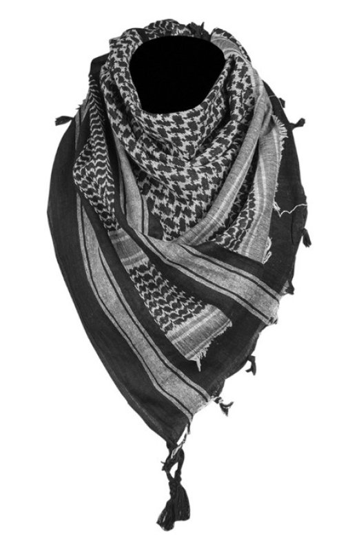 Arafat Shemagh Mil-Tec Černo-bílá 